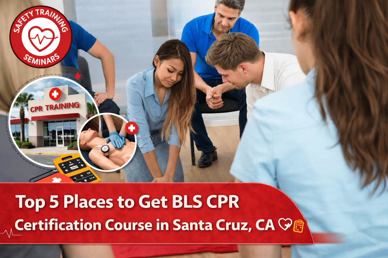 Top 5 Places to Get BLS CPR Certification Course in Santa Cruz